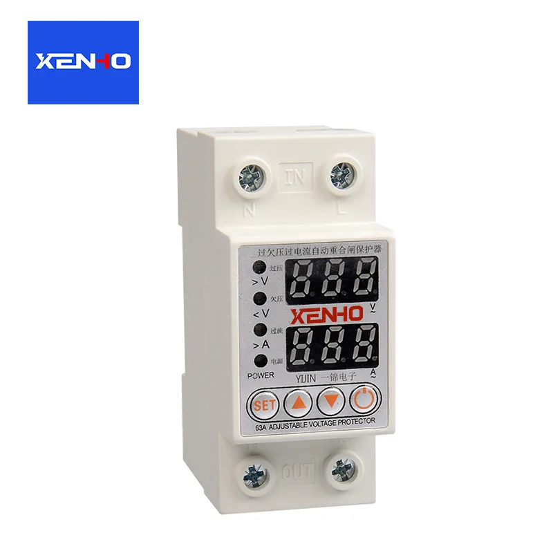 ओव्हर अंडर व्होल्टेज संरक्षण स्विच VAP 2P